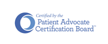 Certified by the Patient Advocate Certification Board